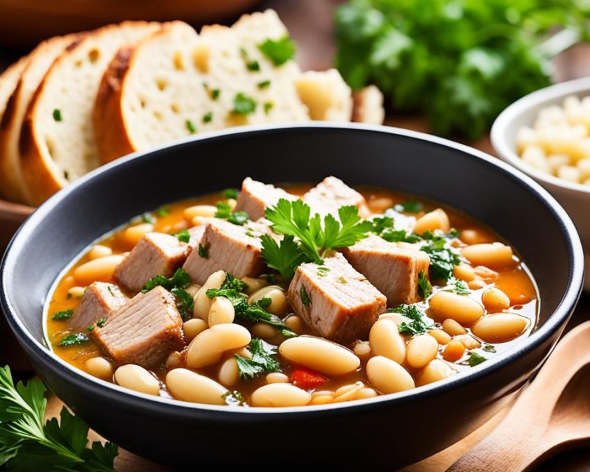 White Bean and Pork Stew